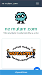 Mobile Screenshot of nemutam.com